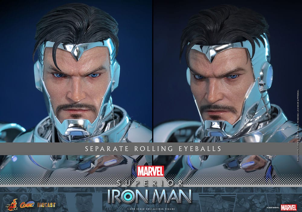 Marvel figurine Comic Masterpiece Diecast 1/6 Superior Iron Man 32 cm