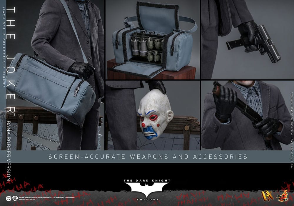 The Dark Knight figurine DX 1/6 The Joker (Bank Robber Version) 30 cm