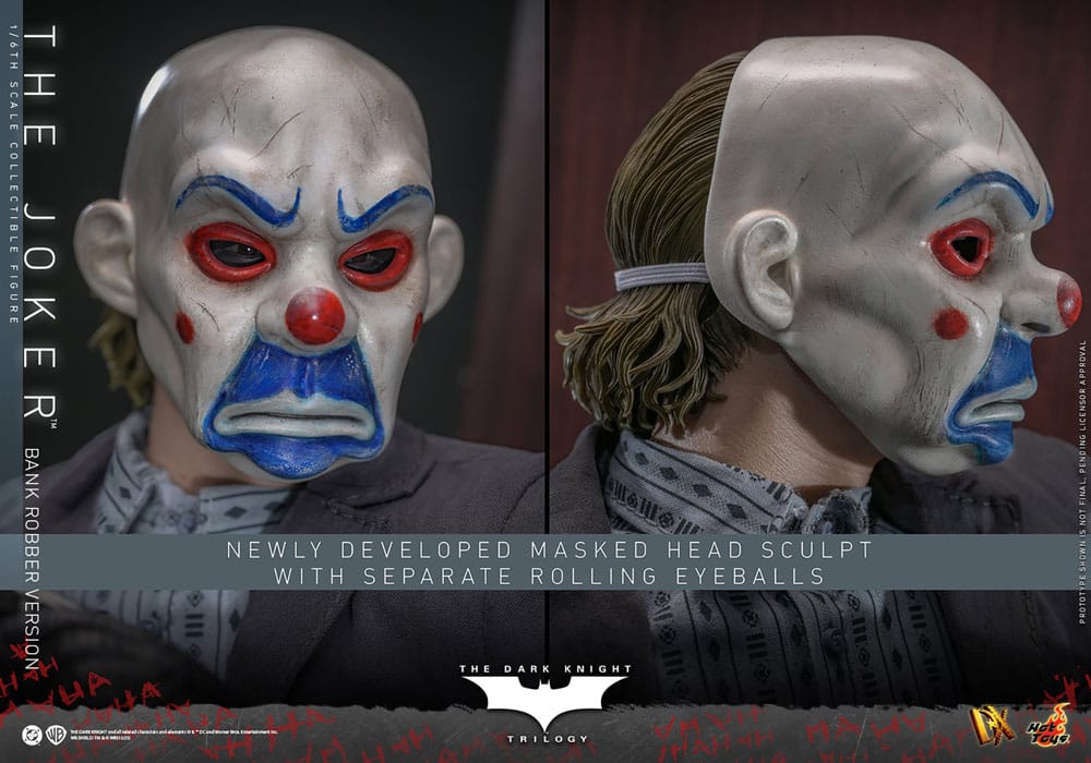The Dark Knight figurine DX 1/6 The Joker (Bank Robber Version) 30 cm