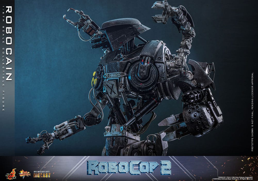 RoboCop 2 Movie Masterpiece Diecast 1/6 RoboCain 40 cm