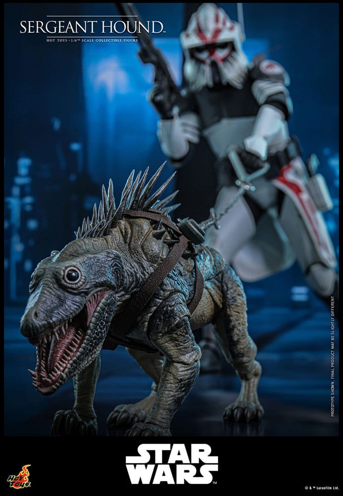 Star Wars: The Clone Wars figurine 1/6 Sergeant Hound 30 cm