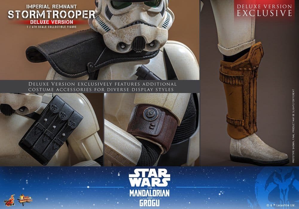 Star Wars: The Mandalorian & Grogu Movie Masterpiece figurine 1/6 Imperial Remnant Stormtrooper (Deluxe Version) 30 cm