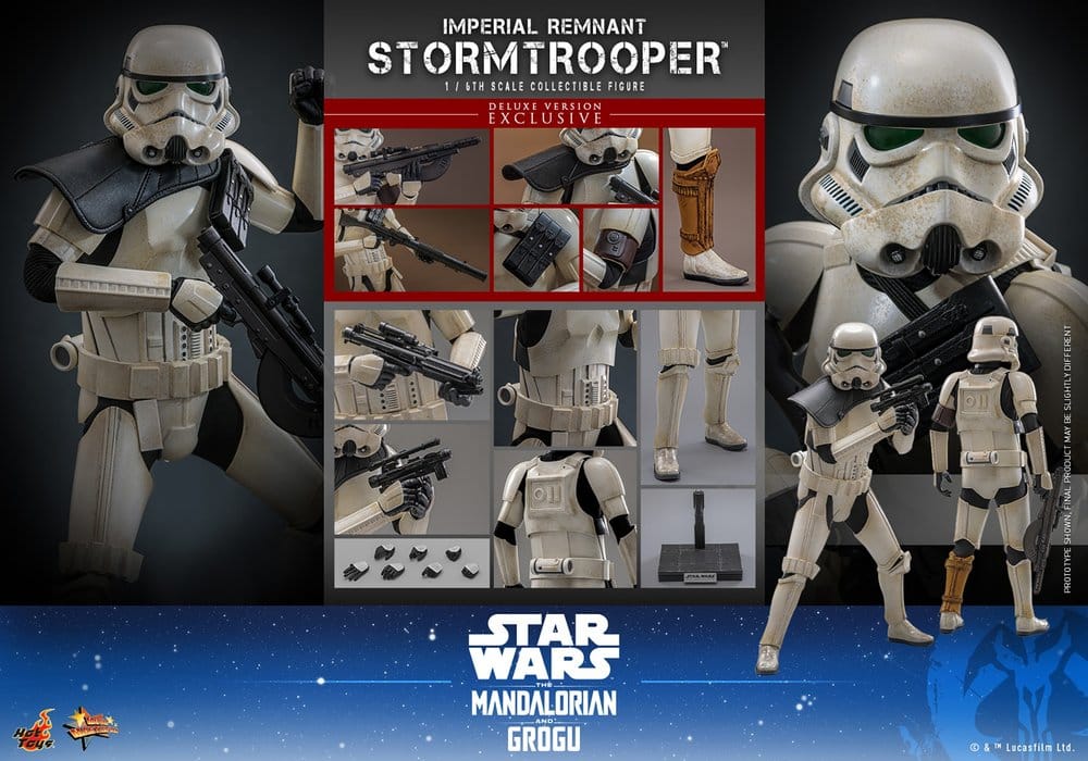 Star Wars: The Mandalorian & Grogu Movie Masterpiece figurine 1/6 Imperial Remnant Stormtrooper (Deluxe Version) 30 cm