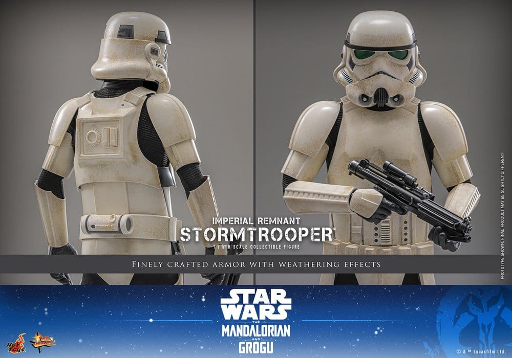 Star Wars: The Mandalorian & Grogu Movie Masterpiece figurine 1/6 Imperial Remnant Stormtrooper 30 cm