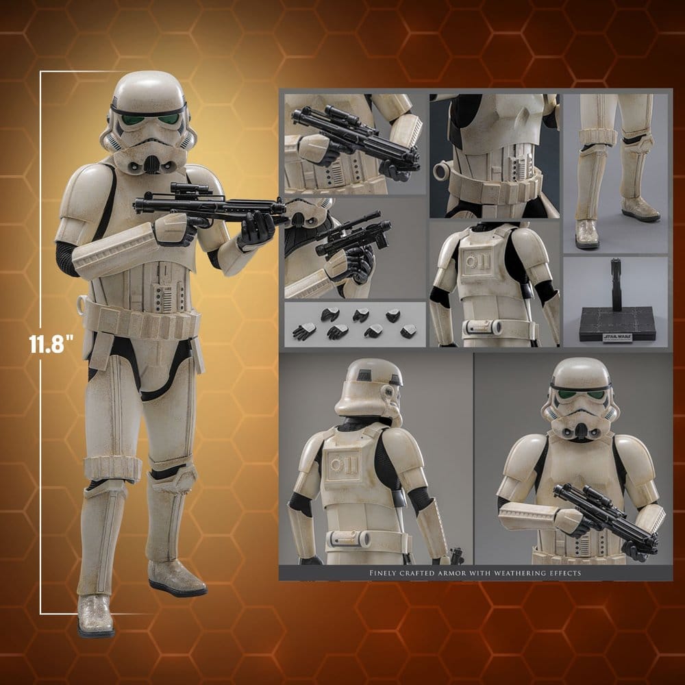 Star Wars: The Mandalorian & Grogu Movie Masterpiece figurine 1/6 Imperial Remnant Stormtrooper 30 cm