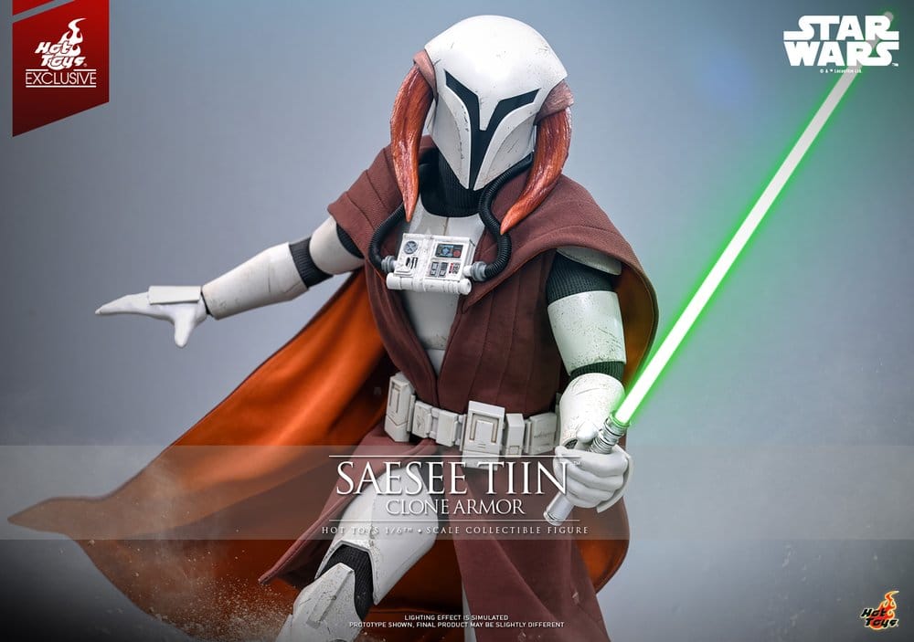 Star Wars: The Clone Wars Television Masterpiece figurine 1/6 Saesee Tiin (Clone Armor) (Hot Toys Exclusive) 32 cm