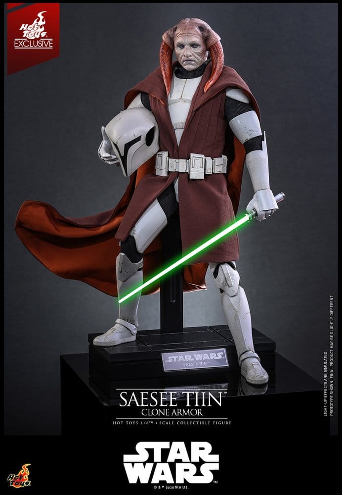 Star Wars: The Clone Wars Television Masterpiece figurine 1/6 Saesee Tiin (Clone Armor) (Hot Toys Exclusive) 32 cm