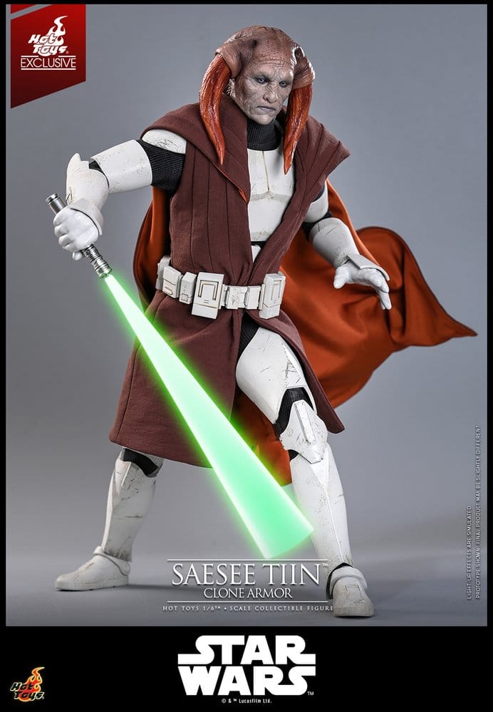 Star Wars: The Clone Wars Television Masterpiece figurine 1/6 Saesee Tiin (Clone Armor) (Hot Toys Exclusive) 32 cm