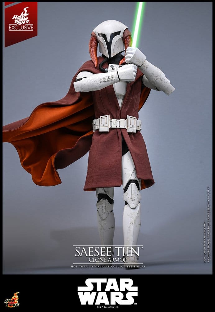 Star Wars: The Clone Wars Television Masterpiece figurine 1/6 Saesee Tiin (Clone Armor) (Hot Toys Exclusive) 32 cm