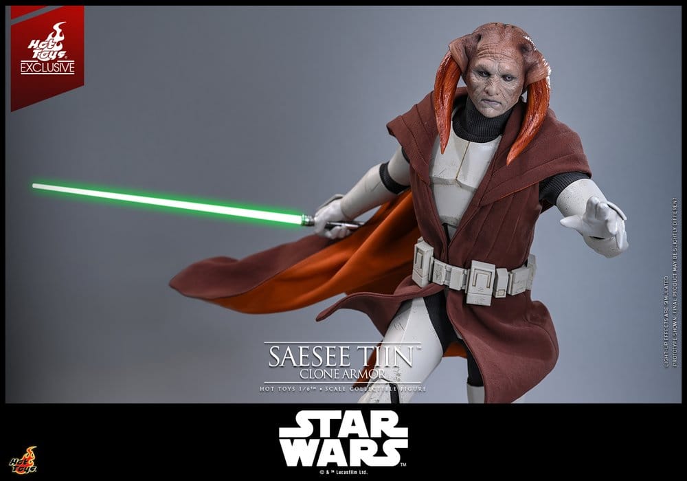 Star Wars: The Clone Wars Television Masterpiece figurine 1/6 Saesee Tiin (Clone Armor) (Hot Toys Exclusive) 32 cm