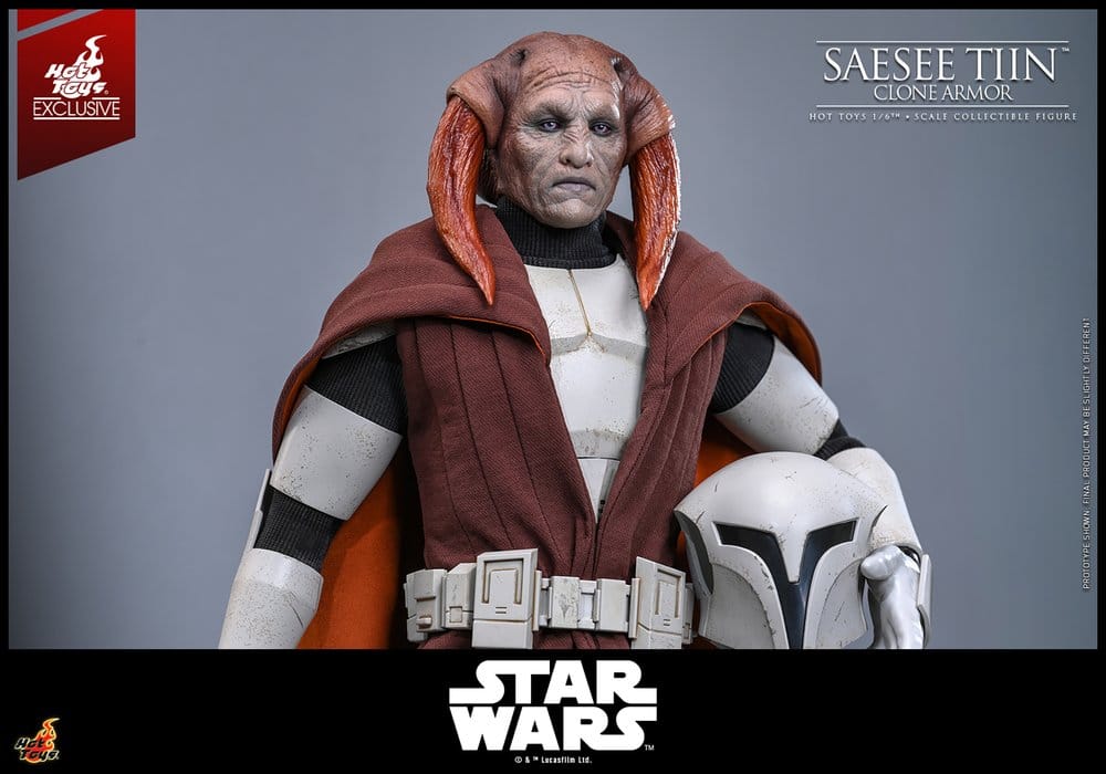 Star Wars: The Clone Wars Television Masterpiece figurine 1/6 Saesee Tiin (Clone Armor) (Hot Toys Exclusive) 32 cm