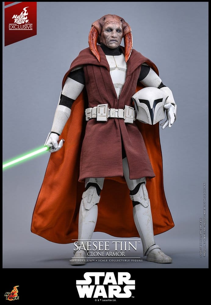 Star Wars: The Clone Wars Television Masterpiece figurine 1/6 Saesee Tiin (Clone Armor) (Hot Toys Exclusive) 32 cm