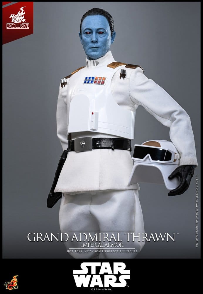 Star Wars: Rebels Television Masterpiece figurine 1/6 Grand Admiral Thrawn (Imperial Armor) Hot Toys Exclusive 32 cm