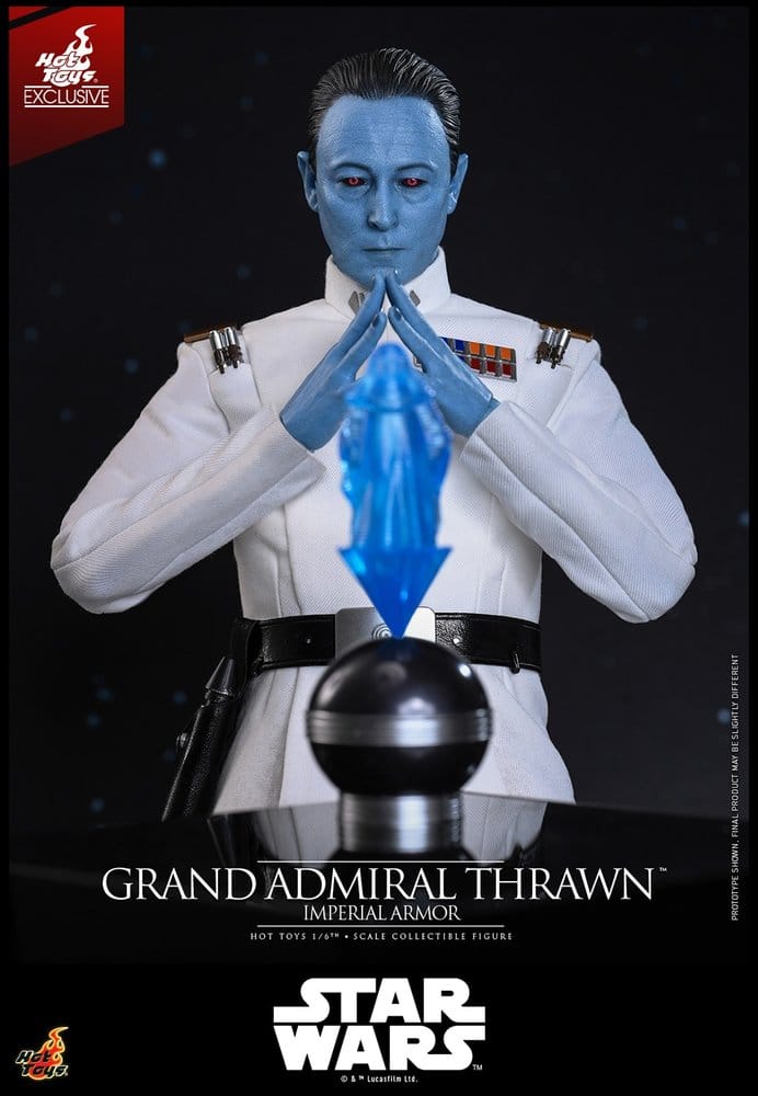 Star Wars: Rebels Television Masterpiece figurine 1/6 Grand Admiral Thrawn (Imperial Armor) Hot Toys Exclusive 32 cm