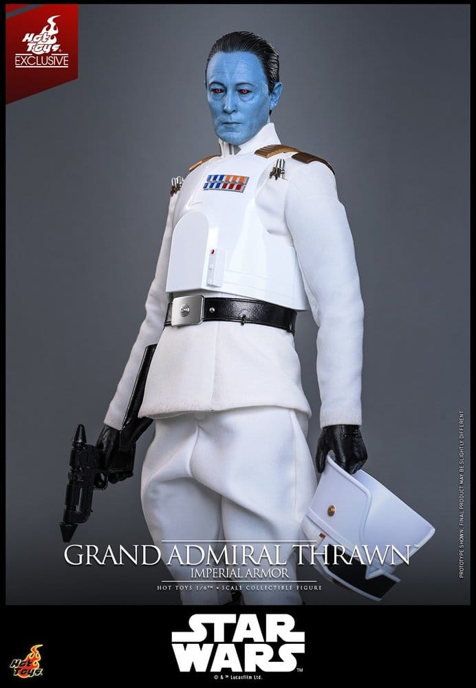 Star Wars: Rebels Television Masterpiece figurine 1/6 Grand Admiral Thrawn (Imperial Armor) Hot Toys Exclusive 32 cm
