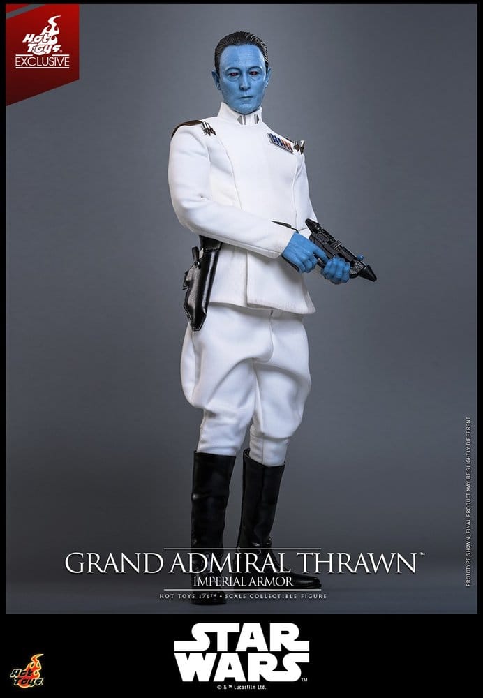 Star Wars: Rebels Television Masterpiece figurine 1/6 Grand Admiral Thrawn (Imperial Armor) Hot Toys Exclusive 32 cm