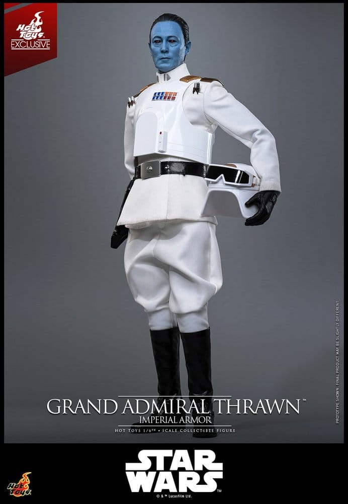 Star Wars: Rebels Television Masterpiece figurine 1/6 Grand Admiral Thrawn (Imperial Armor) Hot Toys Exclusive 32 cm
