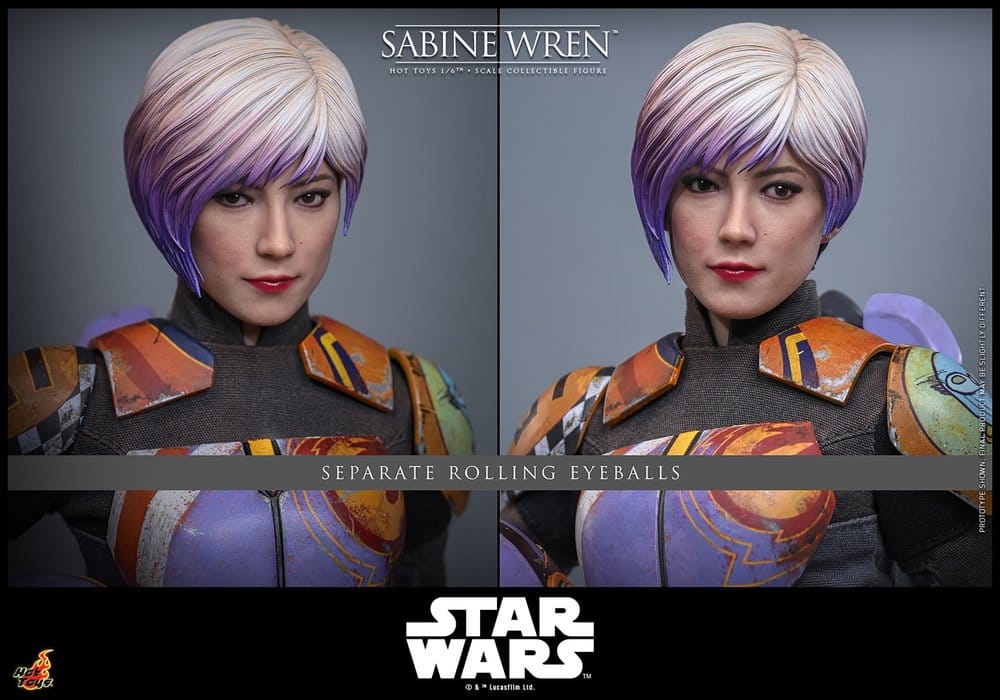 Star Wars: Rebels Television Masterpiece figurine 1/6 Sabine Wren 29 cm