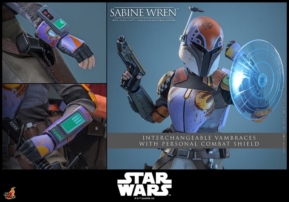 Star Wars: Rebels Television Masterpiece figurine 1/6 Sabine Wren 29 cm