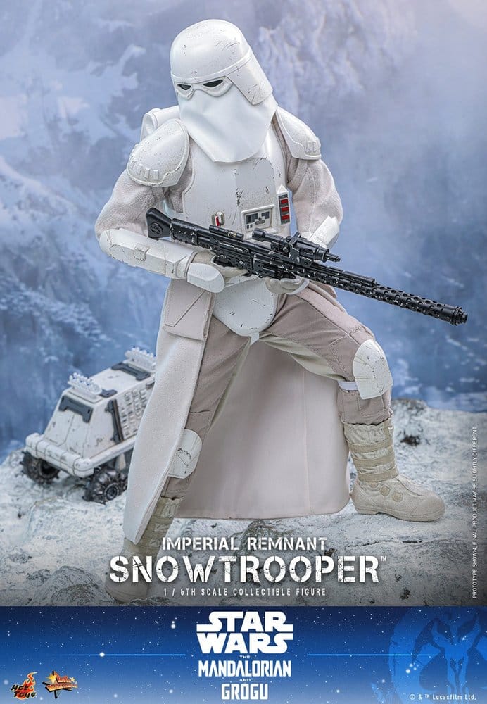 Star Wars: The Mandalorian & Grogu Movie Masterpiece figurine 1/6 Imperial Remnant Snowtrooper 30 cm