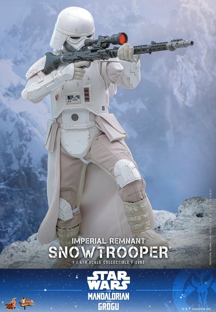 Star Wars: The Mandalorian & Grogu Movie Masterpiece figurine 1/6 Imperial Remnant Snowtrooper 30 cm