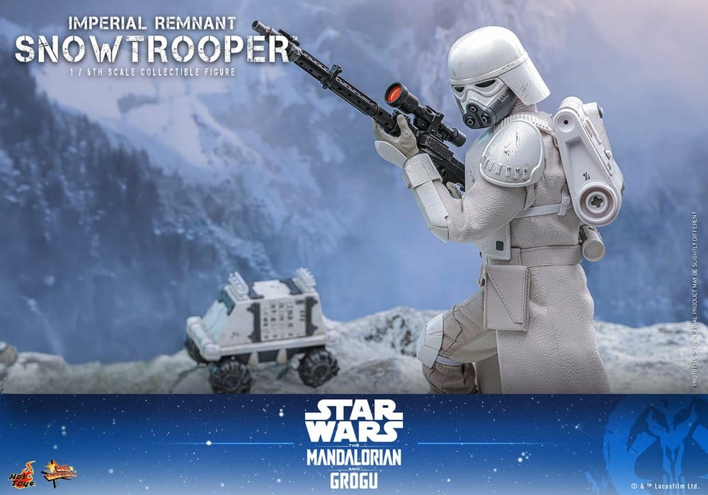Star Wars: The Mandalorian & Grogu Movie Masterpiece figurine 1/6 Imperial Remnant Snowtrooper 30 cm