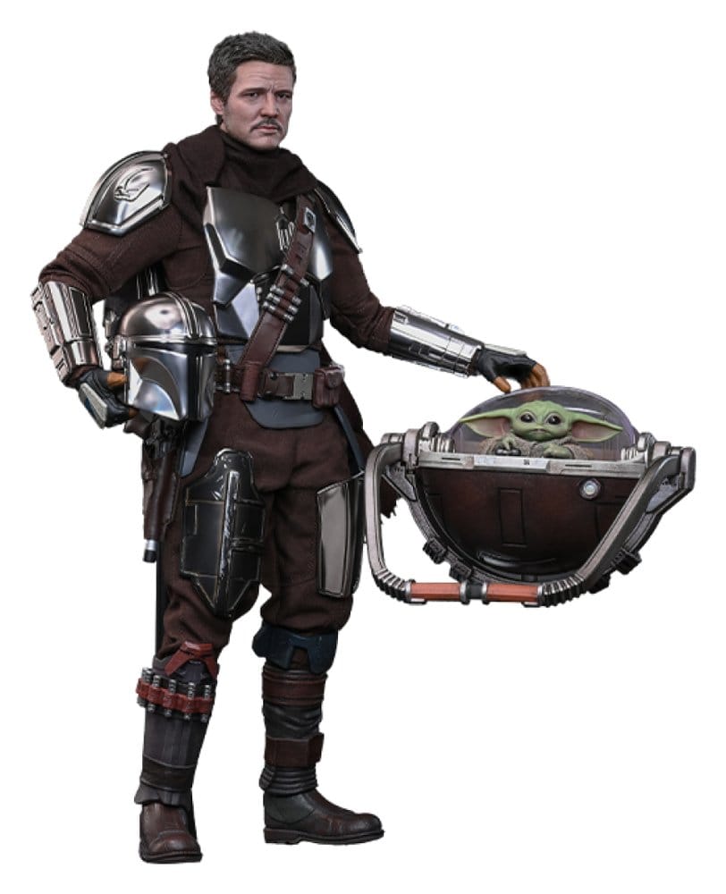 Star Wars: The Mandalorian & Grogu Movie Masterpiece figurine 1/6 The Mandalorian and Grogu (Deluxe Version) 31 cm