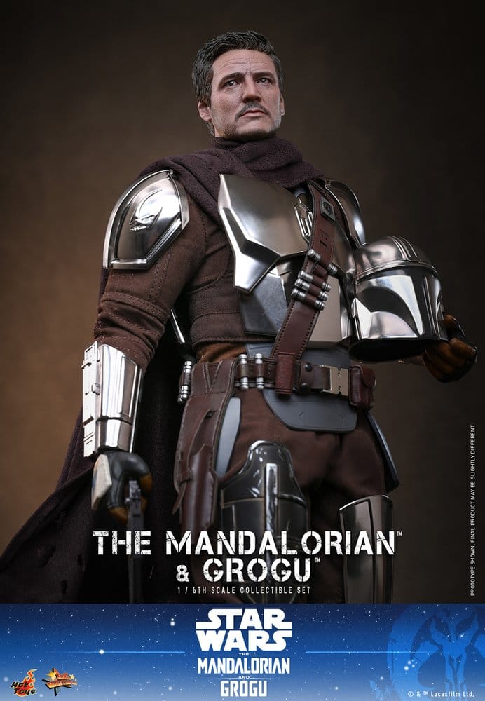 Star Wars: The Mandalorian & Grogu Movie Masterpiece figurine 1/6 The Mandalorian and Grogu 31 cm