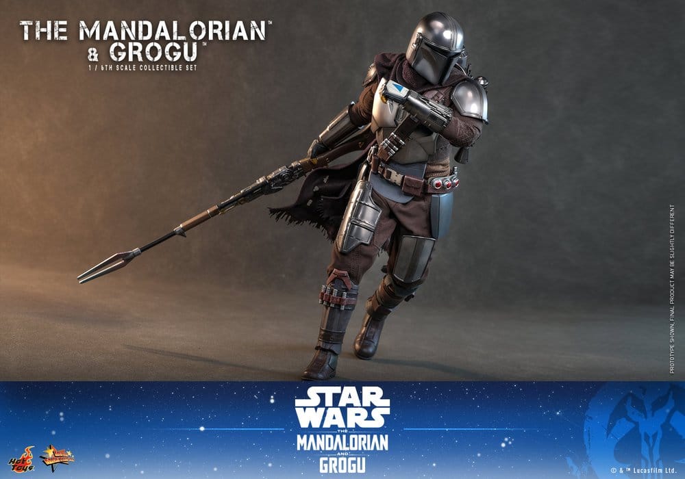 Star Wars: The Mandalorian & Grogu Movie Masterpiece figurine 1/6 The Mandalorian and Grogu 31 cm