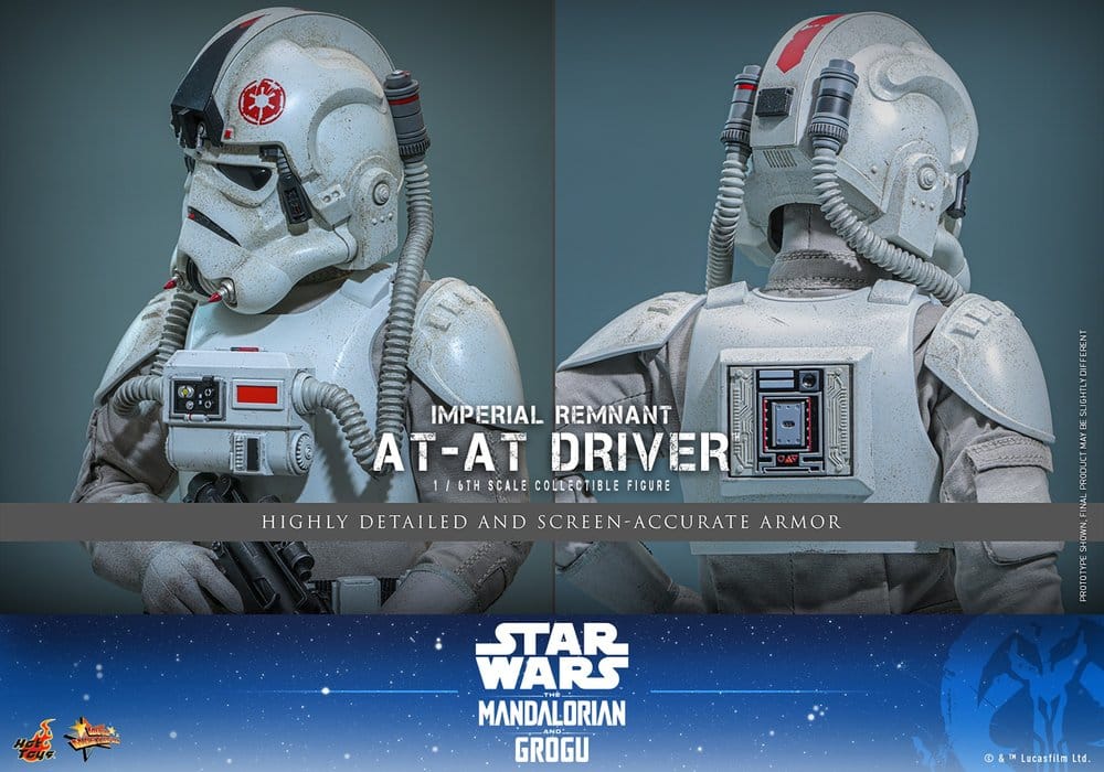 Star Wars Movie Masterpiece figurine 1/6 Imperial Remnant AT-AT Driver 30 cm