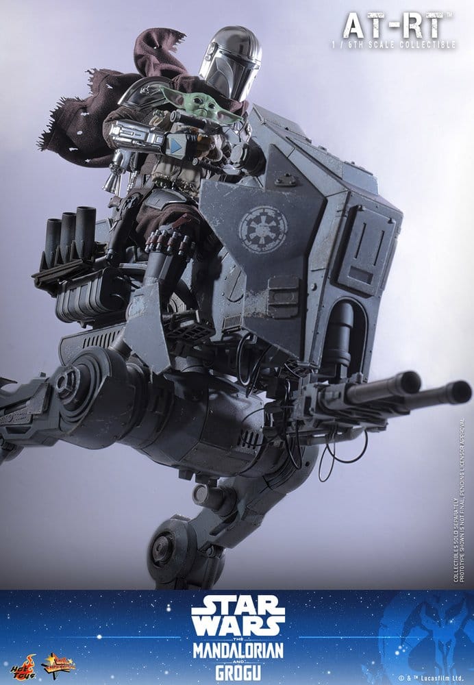 Star Wars: The Mandalorian & Grogu Movie Masterpiece set de figurines 1/6 Imperial Remnant AT-RT Driver & AT-RT 60 cm