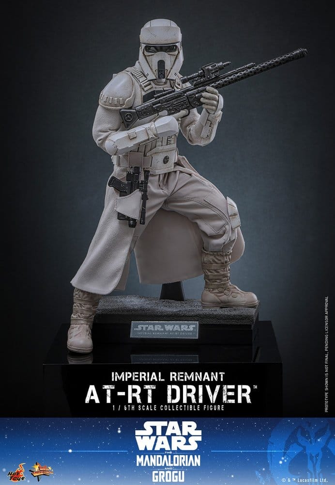 Star Wars: The Mandalorian & Grogu Movie Masterpiece figurine 1/6 Imperial Remnant AT-RT Driver 30 cm