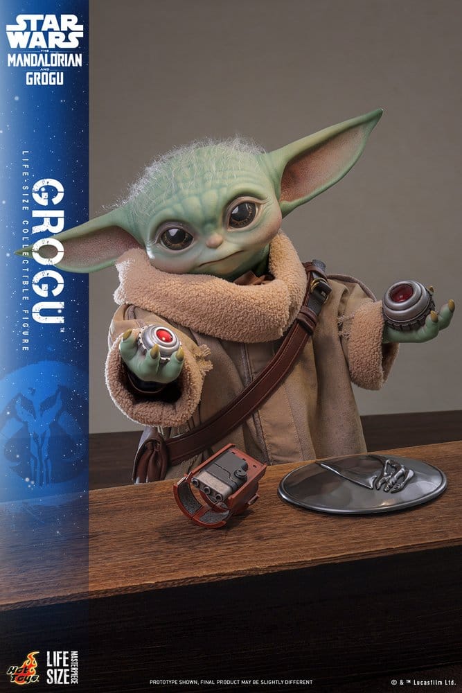 Star Wars: The Mandalorian & Grogu figurine taille réelle Grogu 38 cm