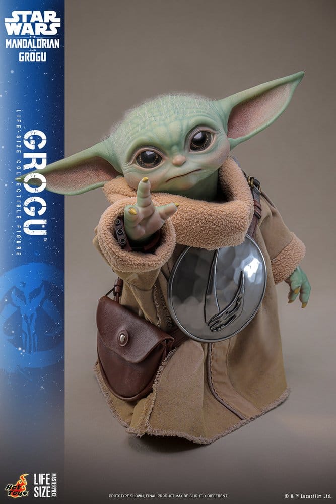 Star Wars: The Mandalorian & Grogu figurine taille réelle Grogu 38 cm