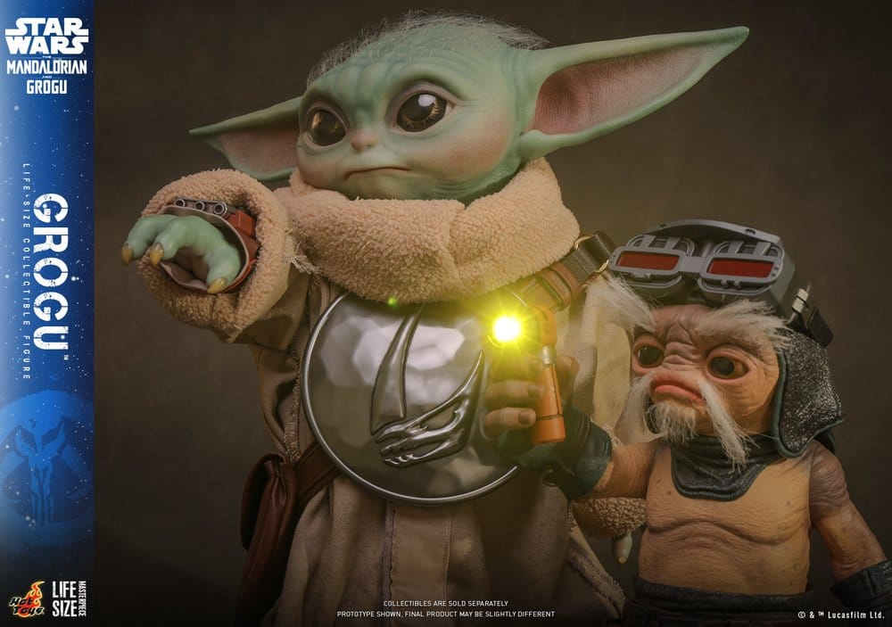 Star Wars: The Mandalorian & Grogu figurine taille réelle Grogu 38 cm