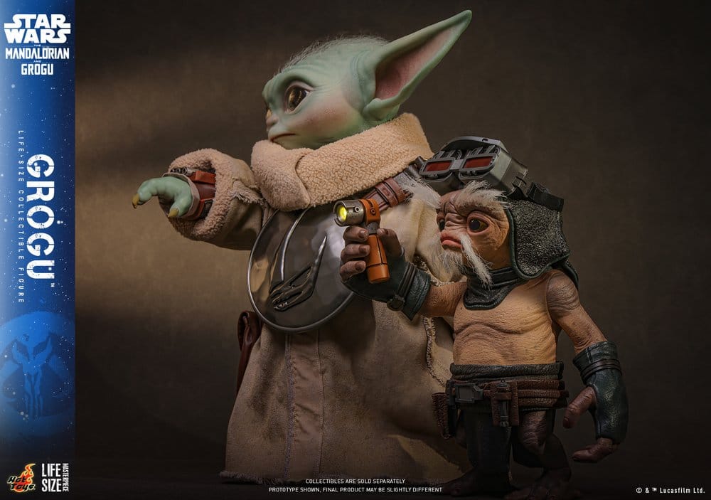 Star Wars: The Mandalorian & Grogu figurine taille réelle Grogu 38 cm