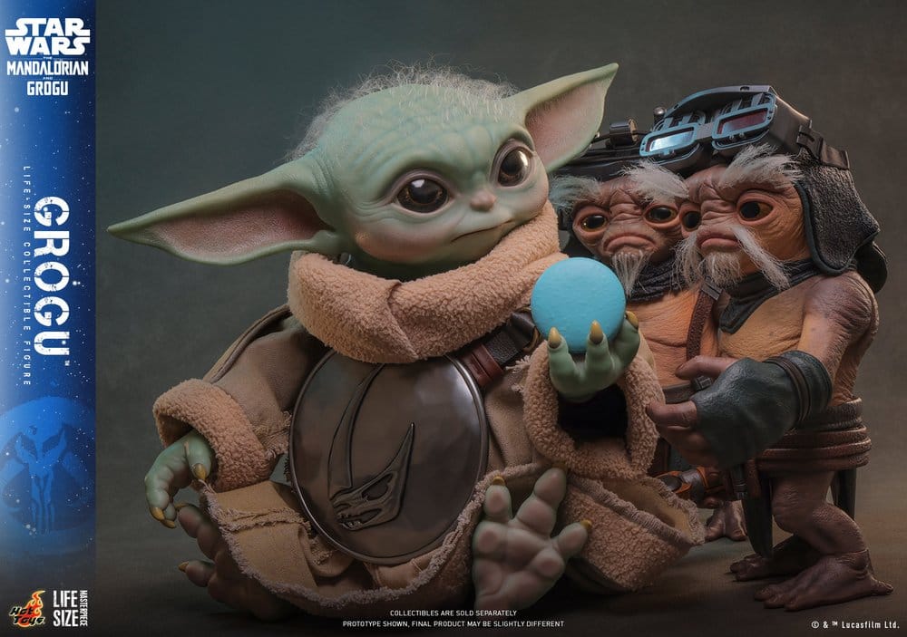 Star Wars: The Mandalorian & Grogu figurine taille réelle Grogu 38 cm