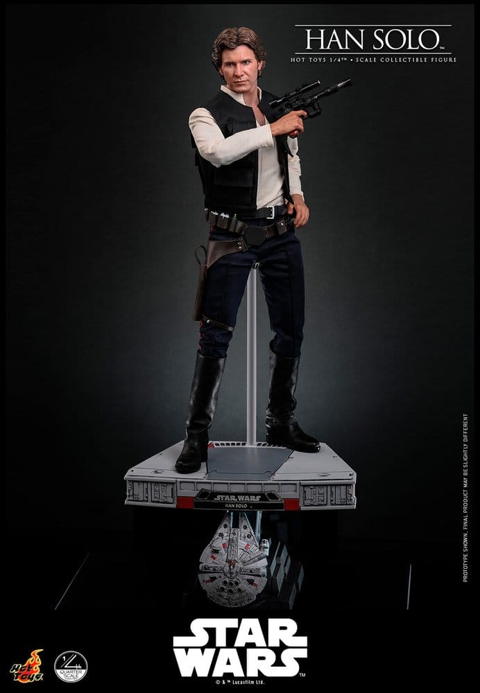 Star Wars Episode IV figurine 1/4 Han Solo 46  cm