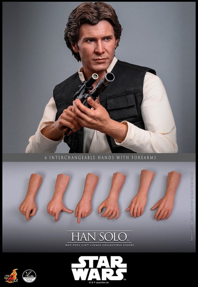Star Wars Episode IV figurine 1/4 Han Solo 46  cm