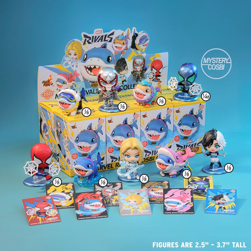 Marvel Rivals présentoir boîte-mystère mini figurines Cosbi Marvel Rivals Cosbi Collection 10 cm (8)
