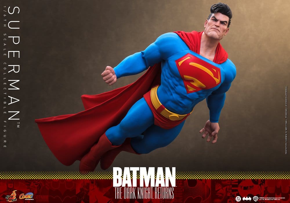 Batman: The Dark Knight Returns figurine Comic Masterpiece 1/6 Superman 34 cm