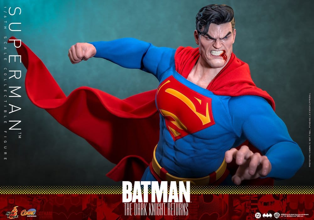 Batman: The Dark Knight Returns figurine Comic Masterpiece 1/6 Superman 34 cm
