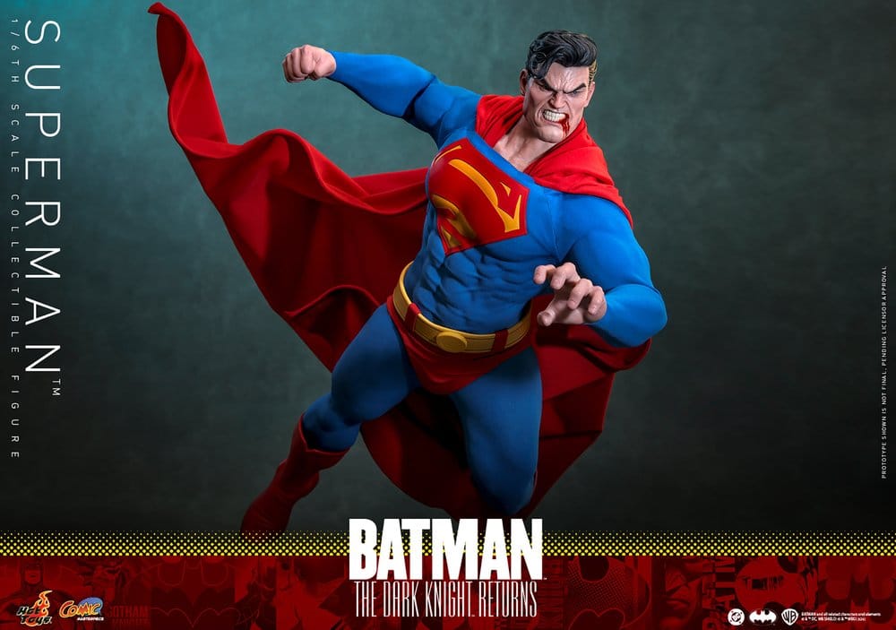 Batman: The Dark Knight Returns figurine Comic Masterpiece 1/6 Superman 34 cm