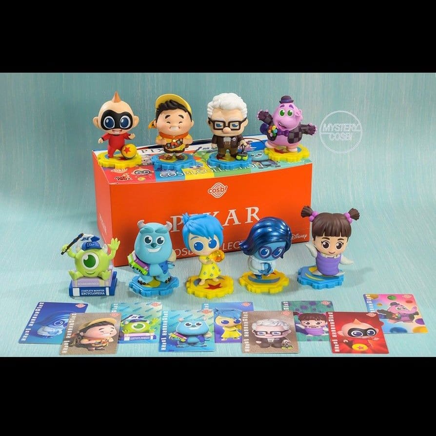 Pixar figurines mini Cosbi 8 cm Blind Box Display (8)