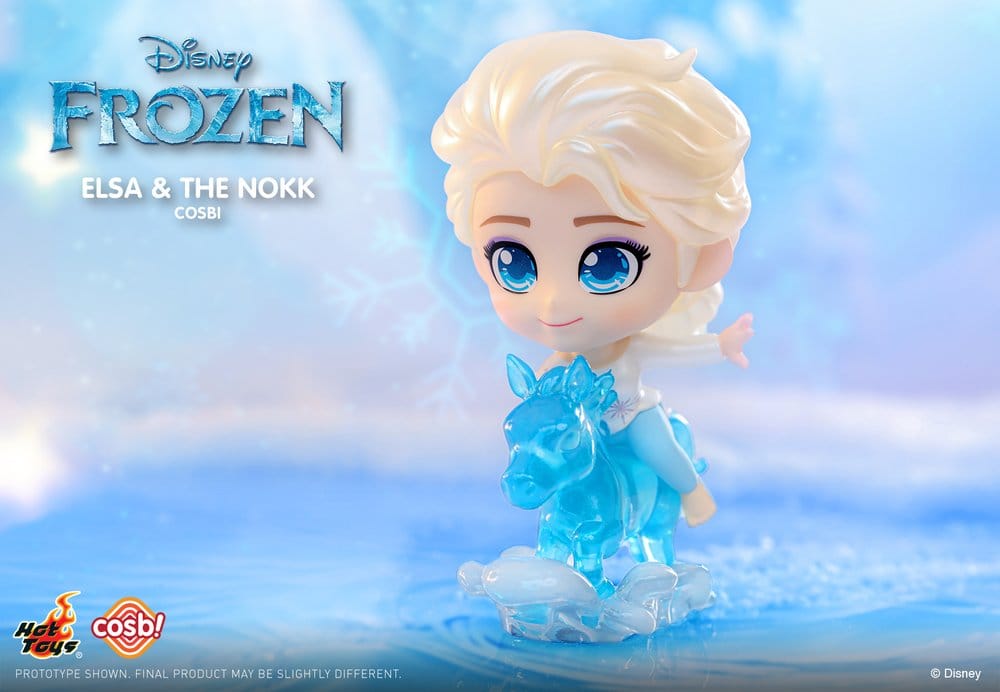 La Reine des neiges figurines mini Cosbi 8 cm Blind Box Display (8)