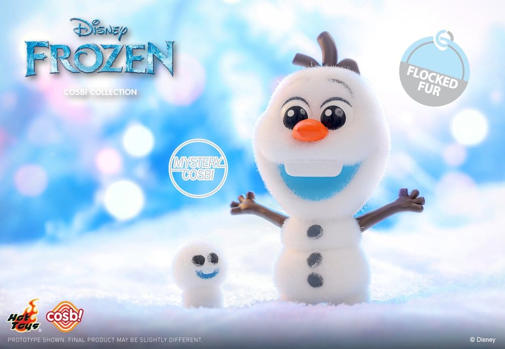 La Reine des neiges figurines mini Cosbi 8 cm Blind Box Display (8)
