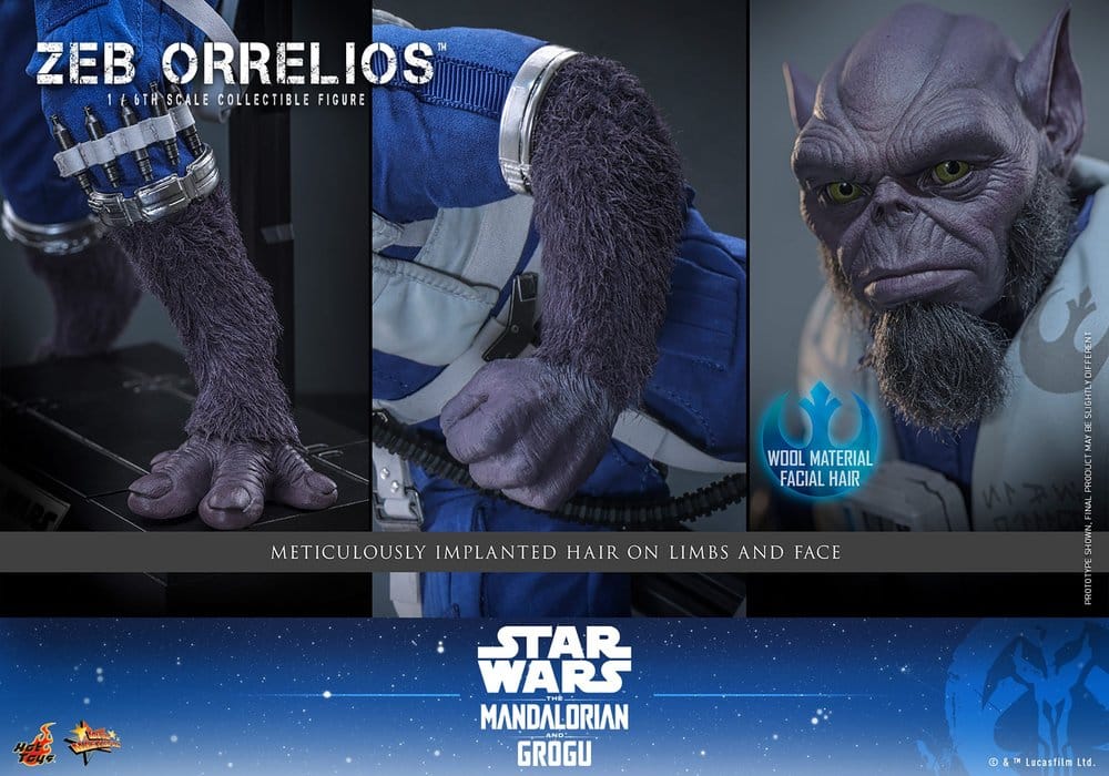 Star Wars Movie Masterpiece figurine 1/6 Zeb Orrelios 33 cm