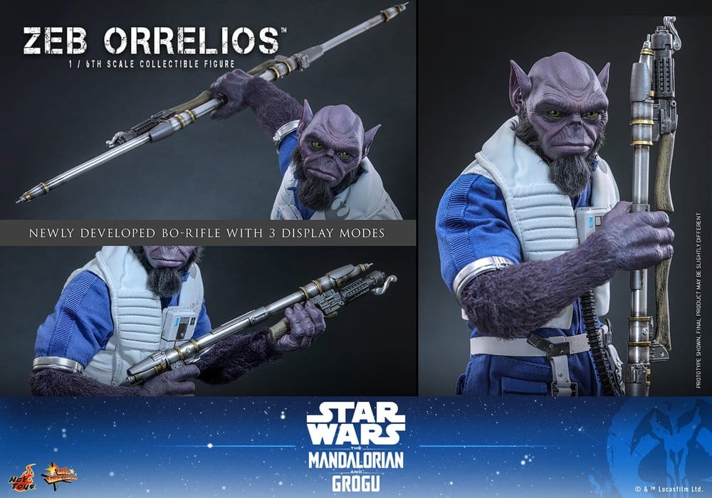 Star Wars Movie Masterpiece figurine 1/6 Zeb Orrelios 33 cm