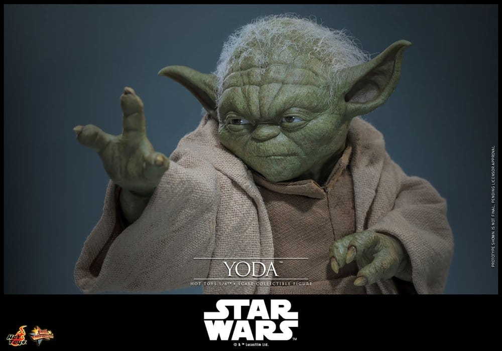 Star Wars: La Revanche des Sith Movie Masterpiece figurine 1/6 Yoda 14 cm