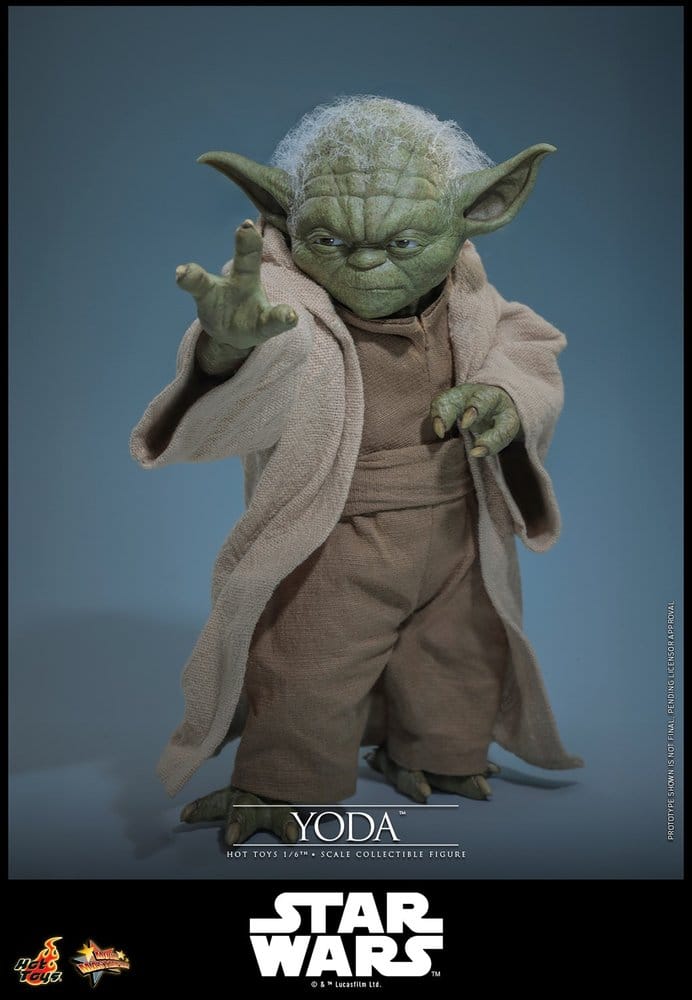 Star Wars: La Revanche des Sith Movie Masterpiece figurine 1/6 Yoda 14 cm